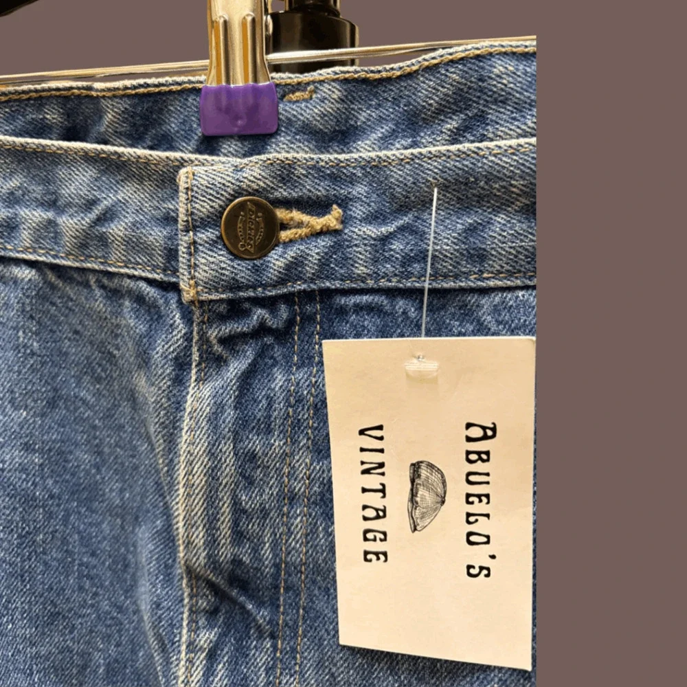 Dickies Carpenter Pants | Dark Blue Denim | Size 42x32 | Vintage